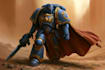 design a warhammer 40k art
