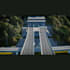 design 3d bridge, construction site, infrastructure, structure, road bridge