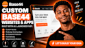 convert website to app lovable base44 replit web app to ios android app