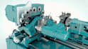 create 3d industrial animation, cnc machine animation, engineering animation