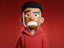 create a cute 3d cartoon character, mascot and character design in blender