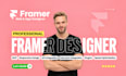framer website develop framer website design framer developer framer website