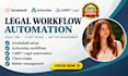 setup smokeball actionstep caret legal crm client intake automation