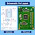 design professional pcb layout, schematic and gerber files