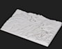 remodel 3d terrain for modular 3d print, point cloud scan cleanup, stl dem model