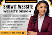 design showit website redesign showit customization template showit website SEO