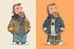 create costumized cartoon illustration
