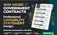 design a winning government contracting capability statement