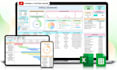 design editable excel automation etsy google spreadsheet, csv budget tracker vba