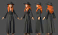 create a rigged 3d avatar character with blendshapes and visemes