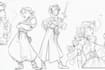 draw sketches with your character
