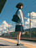 draw anime illustration,  art, visual novel,