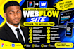 be webflow developer for webflow website figma to webflow design webflow expert