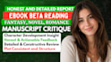 beta reader, romance beta reader, novel beta reader, beta reader fantasy