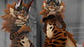 create custom furry avatar vrchat avatar with face expressions sfw vrm 3d model