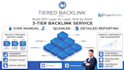 build powerful 3 tier backlinks for SEO ranking