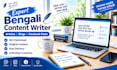 write bengali articles and facebook posts