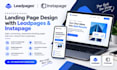 design a high converting leadpages or instapage landing page