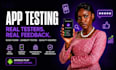 provide 12 or 20 testers for google play closed testing and mobile app t