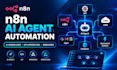 build n8n ai agent, email  for customer support ticket automation