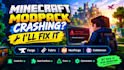 fix minecraft modpack crashes, forge fabric neoforge and cobblemon