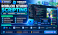 build roblox studio scripts, luau automation, game ui gui and game testing tools