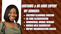 resolve your customs clearance issues and classify product hs codes
