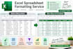 format and organize your excel spreadsheet