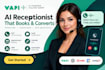 ai calling agent ai receptionist for appointment booking, crm integration vapi
