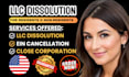 dissolve your llc prepare US dissolution documents