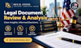 analyze your legal documents and contracts professionally