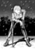draw your character in my grayscale and realistic style