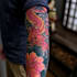 make a traditional japanese irezumi tattoo