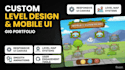 develop a complete 2d mobile game in unity