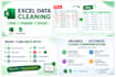 clean and organize excel data and remove duplicates