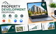 design property development proposal, real estate investment presentation