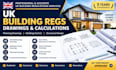 do UK building regs drawings building control planning drawings structural