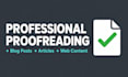 proofread and edit your blog posts