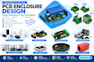 pcb enclosure design electronic housing pcb product casing kicad for 3d printing