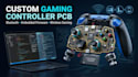 design custom gaming controller pcb, bluetooth and embedded firmware