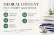 write clear medical and healthcare content