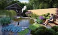 do front yard, backyard, patio, pool and garden landscape design for homeowners