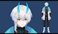 create  a custom 2d vtuber model with live2d rigging