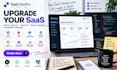 develop existing saas, add next js react features, node js API and postgresql