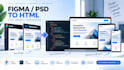code a responsive HTML CSS landing page