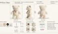 design custom plush reference sheet stuffed soft toy sewing pattern ych concept