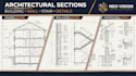 draw building sections, wall sections, stair sections and architectural details
