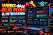 fix metamask walletconnect web3 dapp and smart contract integration