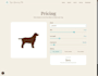 customize a pet grooming website with an owner admin panel