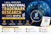 perform international trademark research using wipo